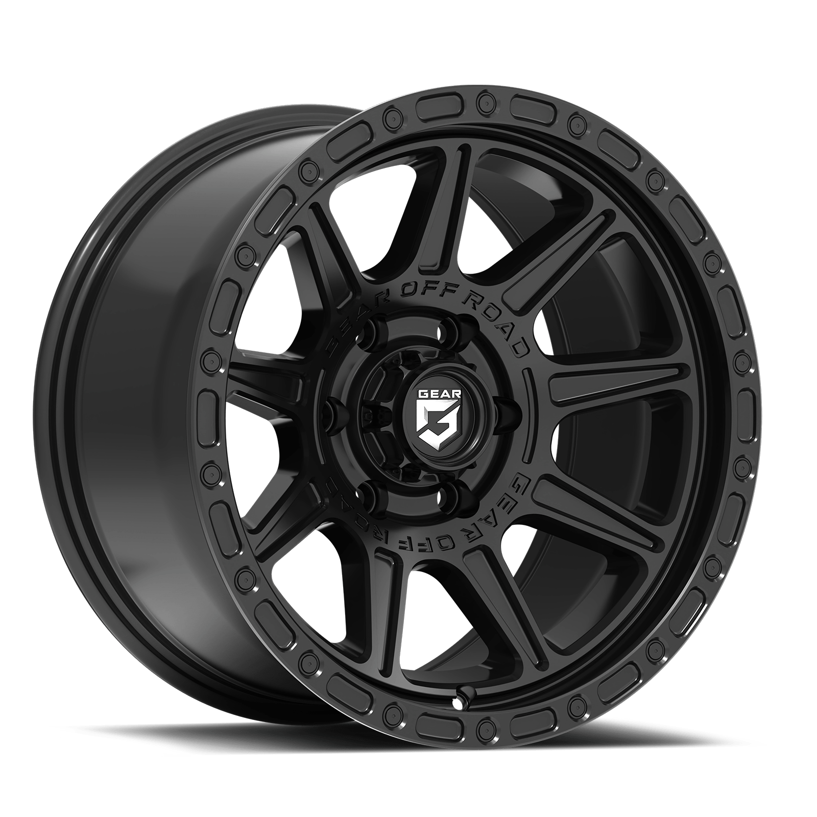 759 Sector-T Satin Black Truck Wheel