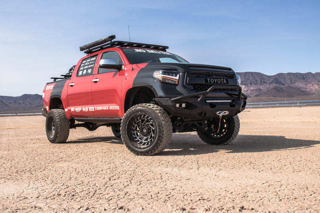 Black Wheels on Tundra