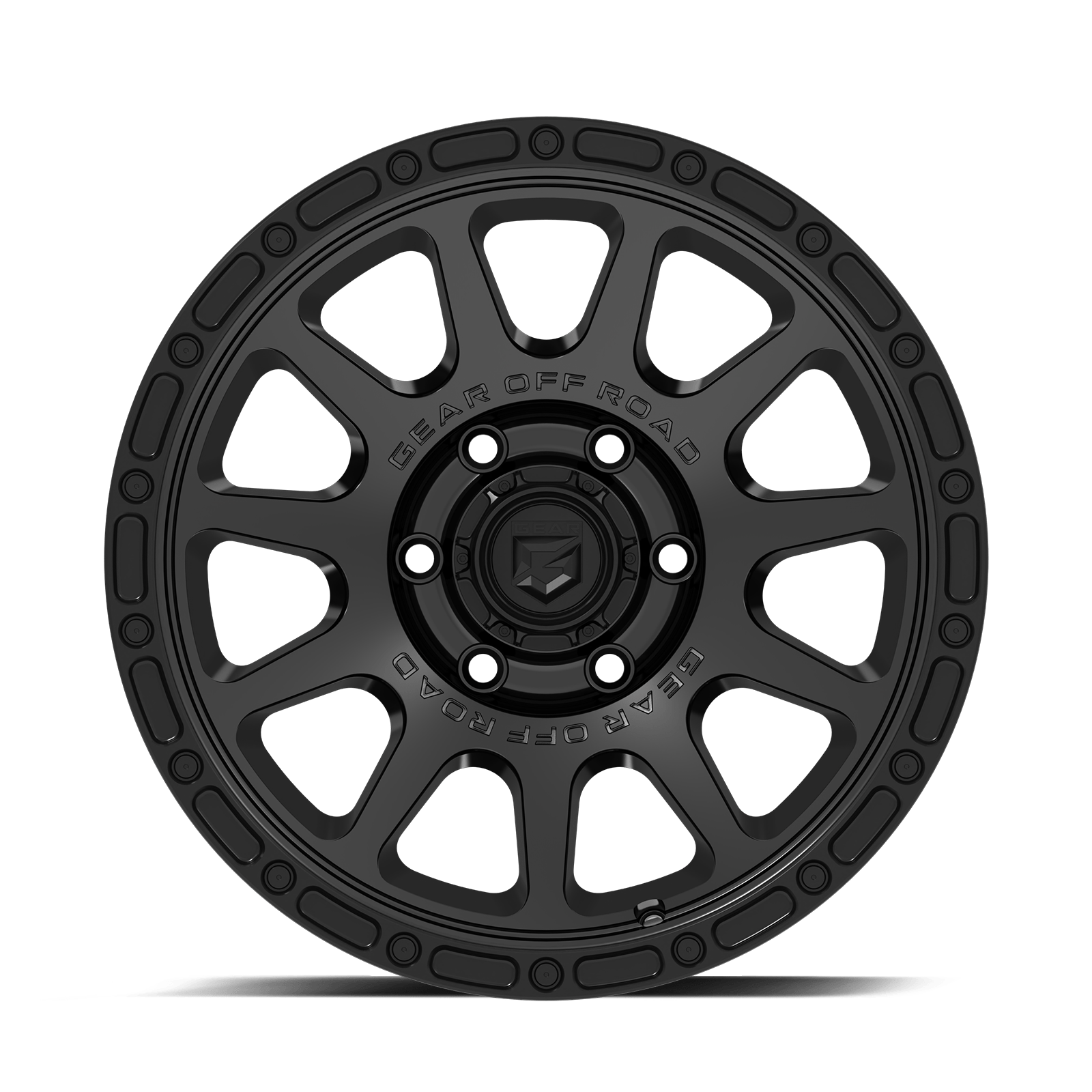 760 Proto Call Satin Black Offroad Wheel
